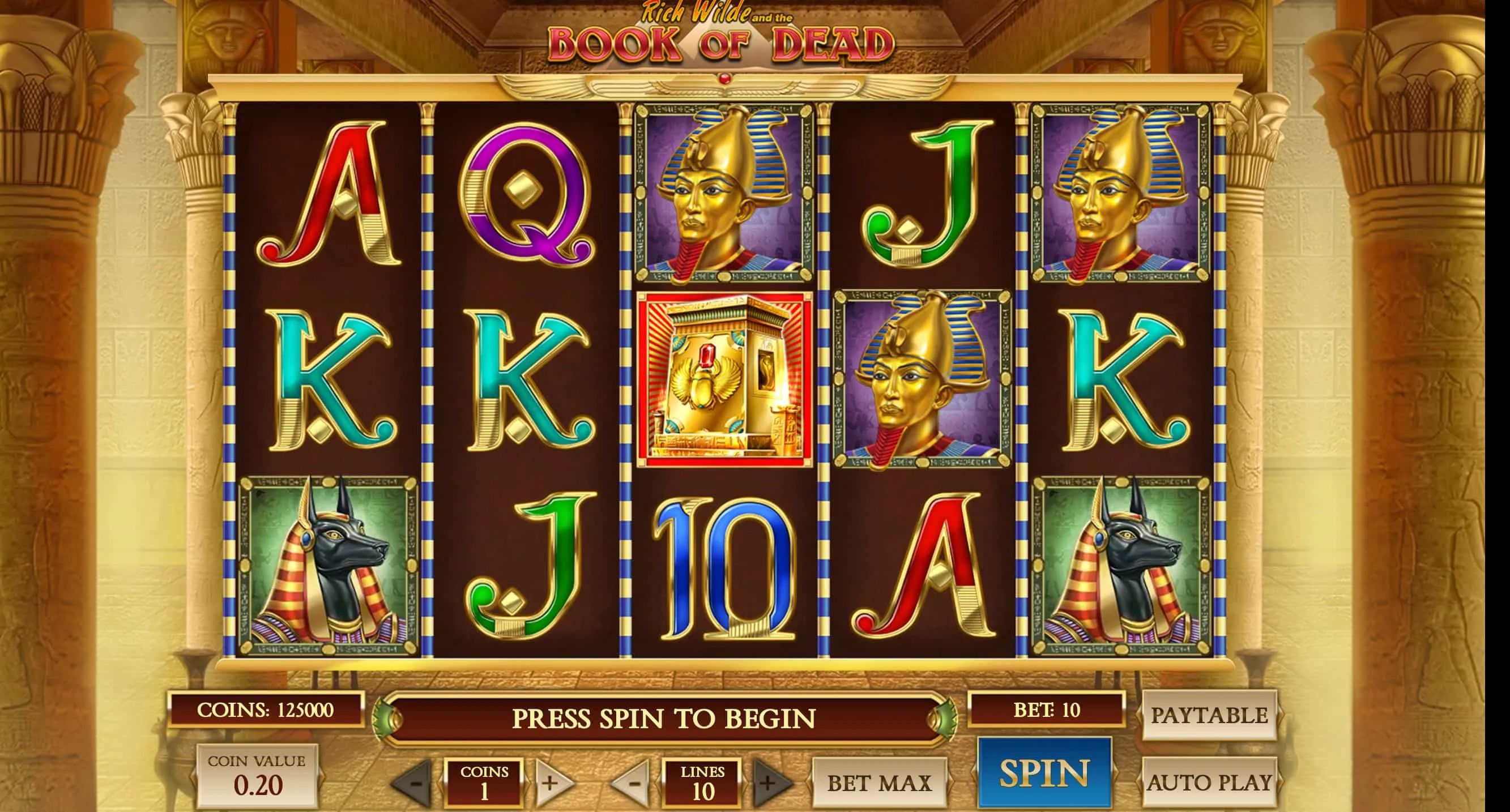 Book of Dead gratis im Demomodus testen